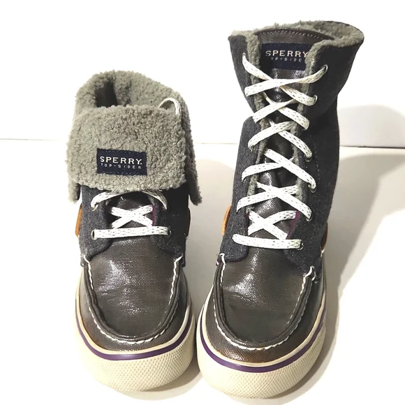 Sperry Top-Sider Abacos Silver Gray Wool Versatile Sneakers Size 7M - Picture 12 of 12